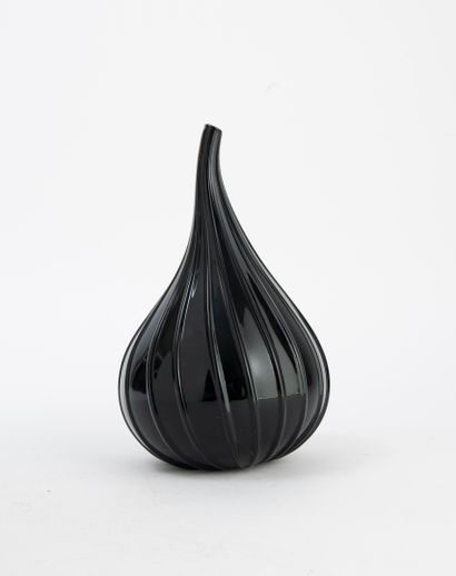 Renzo STELLON (1943) & SALVIATI Vase Drops, 2009.

En verre de Murano.

Signé et...