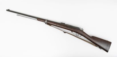 MANUFACTURE DE TULLE Fusil militaire GRAS, mod. 1874.

Transformé pour la chasse.

Canon...
