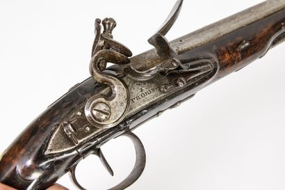 ANGLETERRE, début du XIXème siècle J. PROBIN [à Birmingham]

Pistolet d'arçon à silex,...