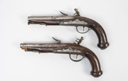 FRANCE, fin du XVIIIème ou début du XIXème siècle COIGNET PUPIL.

Paire de pistolets...