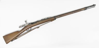 null Fusil militaire, mod. 1866-74.

Canon rayé. Calibre 11 mm.

Bronzage rafraichit.

Fût...