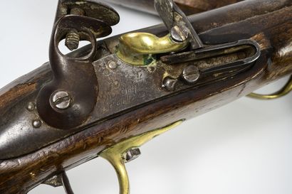 FRANCE, Premier Empire Manufacture Impériale de Tulle.

Pistolet de cavalerie à silex,...