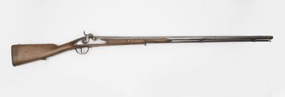 FRANCE [?], premier tiers du XIXème siècle (modifié) Flintlock [regulation ?] rifle,...