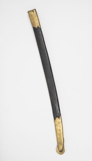 FRANCE, fin du XVIIIème -Premier Empire (1804-1815) Cavalry sabre scabbard [Hussard...