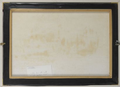 Cédric EUDELINE (1969) Honfleur, the old basin.

Oil on canvas.

Signed lower left.

50...