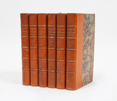 DUMAS fils (Alexandre). Théâtre complet.

Paris, Michel Lévy, 1868-1880, 6 vol. in-12,...