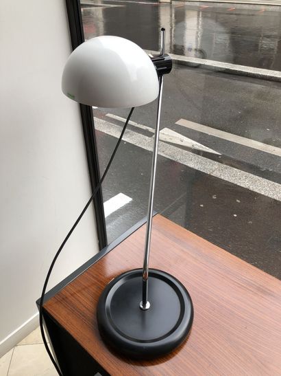 HARVEY GUZZINI (XXÈME SIÈCLE) 
Desk lamp.





In metal and plastic.





Guzzini...