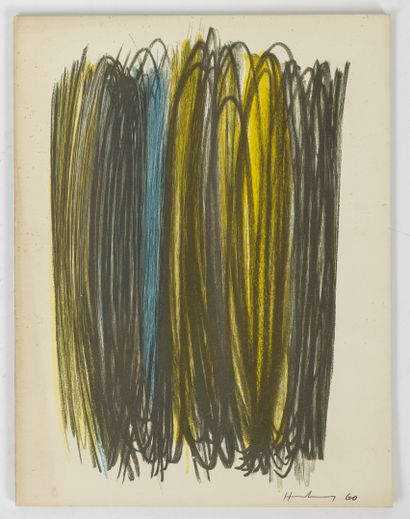 COLLECTIF Hans Hartung.

Plaquette, Galerie de France, Paris, 1960, Imprimerie du...
