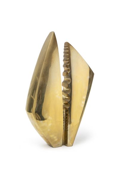 Yuri ZORKO (1937) Untitled, circa 1975-80.

Proof in gilt bronze. 

Signed and numbered...