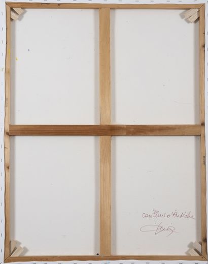 LEMOINE Patrick (1949) Couleurs d'Ardèche.

Huile sur toile.

Signé en bas à gauche.

Contresigné...