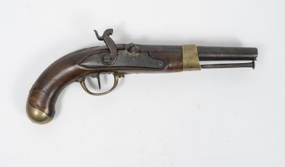 FRANCE, Manufacture Impériale de Charleville (modifié) Pistolet de cavalerie à silex,...