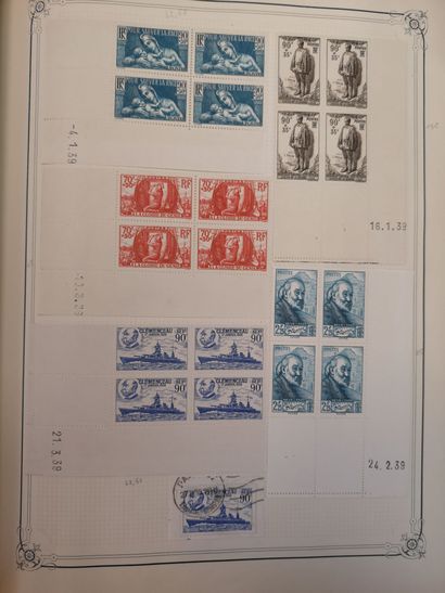 TOUS PAYS Ensemble de timbres, contenu dans 3 albums et des enveloppes.