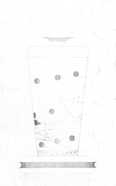 BORIS KURDI 
Sans titre, 2016

Graphite sur papier d'essai 

51 x 81,7 cm



ATELIER...
