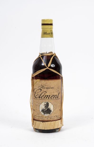 CLEMENT One bottle, special Homer vintage. 

Slightly low level. 

Indentations and...