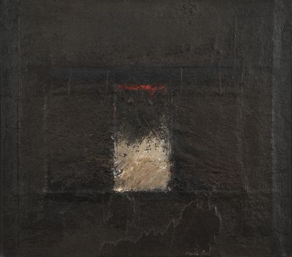 François CANTE-PACOS (1946) Untitled, 1989.

Mixed media on panel.

Signed at the...