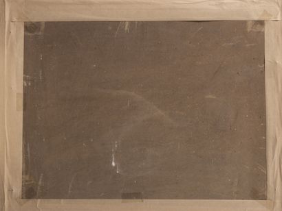 Alexandre DEFAUX (1826-1900) Scène de pêche à marée basse. 

Gouache sur papier....