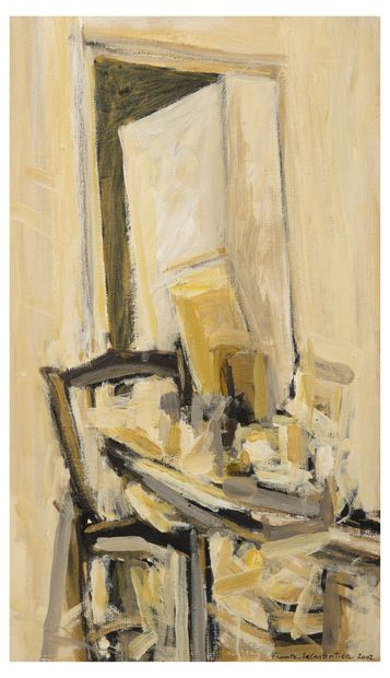 Frantz LE CARPENTIER (1961) Untitled, 2002.

Oil on canvas.

Signed and dated lower...