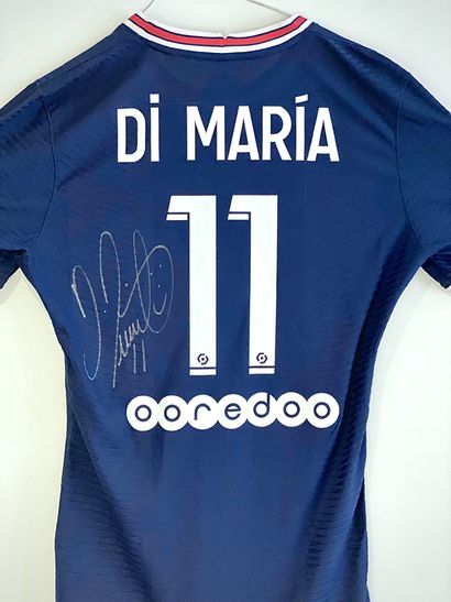 Ángel DI MARIA 
PSG Home 2021-22 match shirt signed by Angel Di Maria - Size M

This...