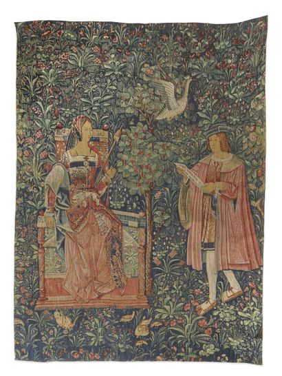 Ateliers ARTIS FLORA "La lecture" [d'après la tapisserie du XVIème siècle conservée...