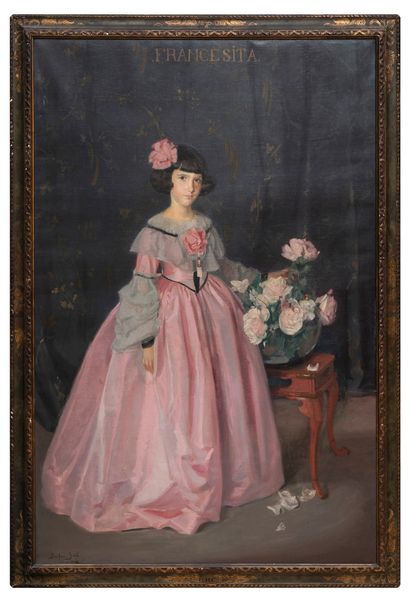 Albert BRAITOU-SALA (1885-1972) Portrait of Francesita, 1926.
Oil on canvas.
Signed...