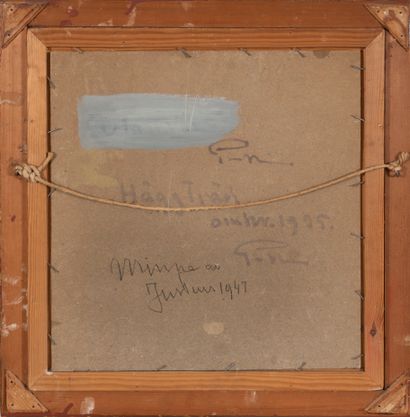 Eugen PRINCE OF SWEDEN (1865-1947) Paysage.
Huile sur carton.
Signé en bas à droite.
Mentions...