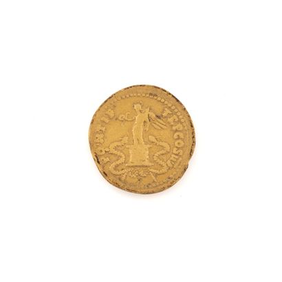 TITUS ( 79-81) 
Aureus. 7,03 g.

His head laureate on the right.

R/ Victory holding...