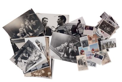 [BREL Jacques (1929-1978)]. Ensemble de 110 photographies originales dont six en...