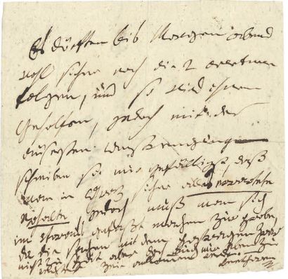 BEETHOVEN LUDWIG VAN (1770-1827). L.A.S. « Beethoven », [Wien 23 mars 1812], à Franz...