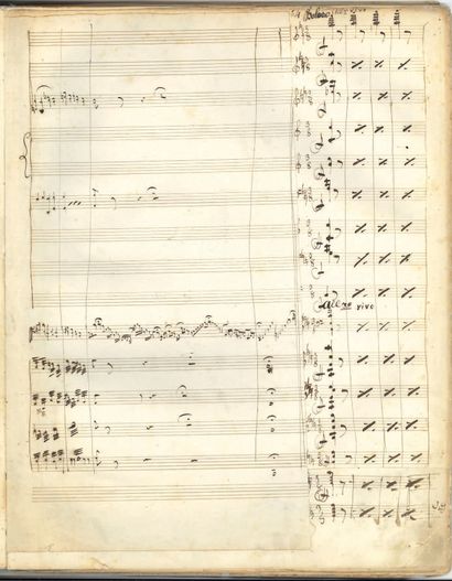 offenbach Jacques (1819-1880). 
MANUSCRIT MUSICAL autographe signé « Jacques Offenbach...