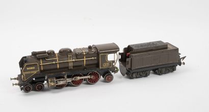 JEP THE GOLDEN ARROW. 
231 Nord electric locomotive. 
In brown painted sheet metal,...