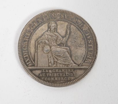 null Token of the Commercial court of Nantes. 

Weight : 12 g. 

ATTACHED : 

Red...