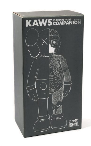 KAWS (né en 1974) Dissected Companion (Grey), 2006. Vinyle articulé peint, objet-sculpture...