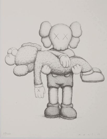 KAWS (né en 1974) Companionship in the age of loneliness, 2019. 
 Book by Simon Maidment...