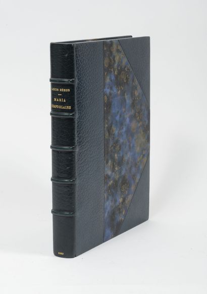 HÉMON Louis Maria Chapdelaine. 

Paris, Ed. Mornay,1933. 

Un vol. in-4, numéroté...