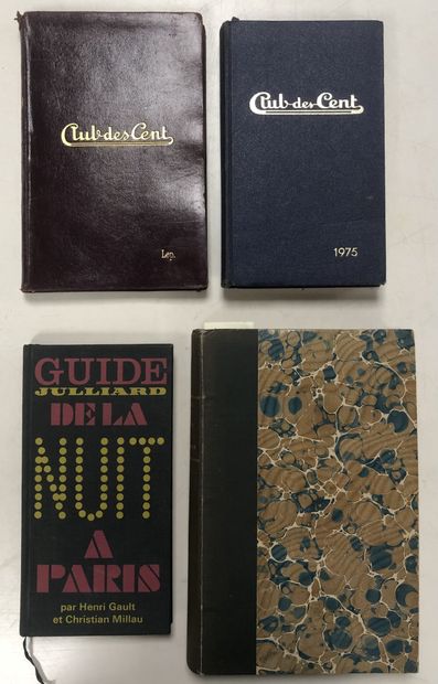 Lot comprenant : Lot including : 

- GAULT, MILLAU 

Julliard's guide to the night...