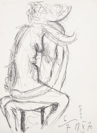 Jean CARZOU (1907-2000) Les officiantes, 1979. 

Lithographie sur papier.

Signé...