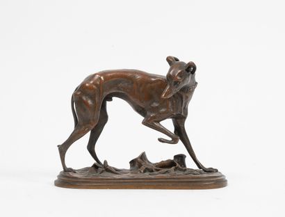 null School of the 19th-early 20th century

Greyhound, one paw raised.

Proof in...