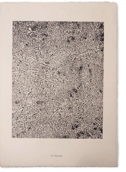Jean DUBUFFET 
Territories.



Album of 18 lithographs, titled, n° VI/XXIII.-



Signed...