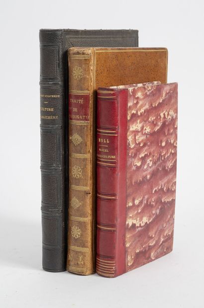 null 3 vols. :

- William TATHAM

A general treatise on irrigation.

Paris, A. Galland,...