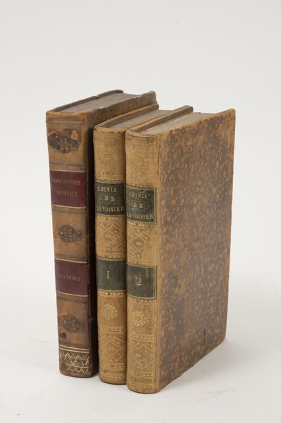 M. LAVOISIER Traité élémentaire de Chimie.

Paris, by Cruchet, 1793. In-8. 2 volumes....