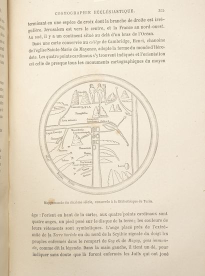 Camille FLAMARION - History of the sky.

Paris, Hetzel, 1872.

In-4. Half-bound in...