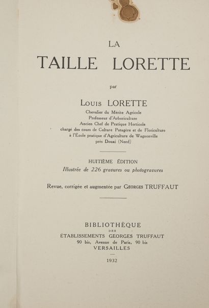 Botanique ou Horticulture 4 vol. : 

- Comte LELIEUR

La Pomone françoise ou Traité...
