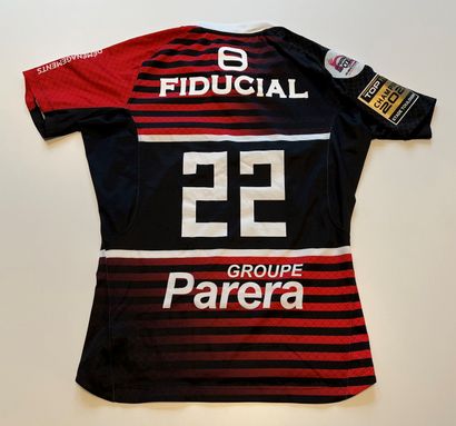 Arthur BONNEVAL Maillot Match Stade Toulousain Collector Boxing Day n°22