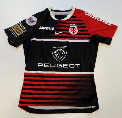 Lucas TAUZIN Maillot Match Stade Toulousain Collector Boxing Day n°13