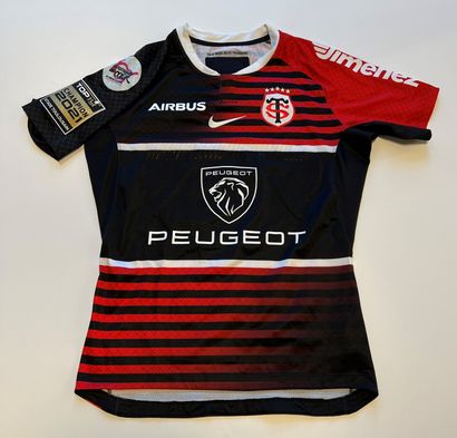 Thomas RAMOS Maillot Match Stade Toulousain Collector Boxing Day n°15