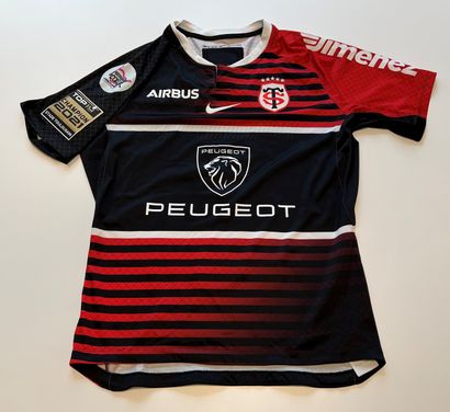 Alban PLACINES Maillot Match Stade Toulousain Collector Boxing Day n°7