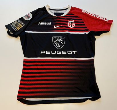 Yannick YOUYOUTTE Maillot Match Stade Toulousain Collector Boxing Day n°19