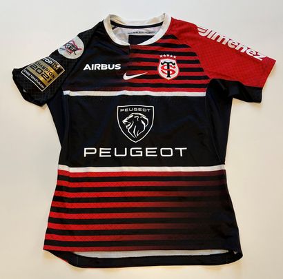 Romain NTAMACK Maillot Match Stade Toulousain Collector Boxing Day n°10