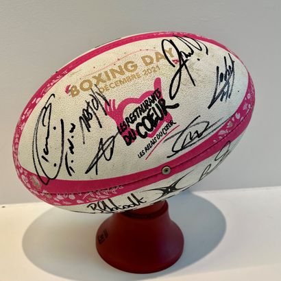 Stade Toulousain - Ballon Boxing Day dédicacé Boxing Day official ball signed by...