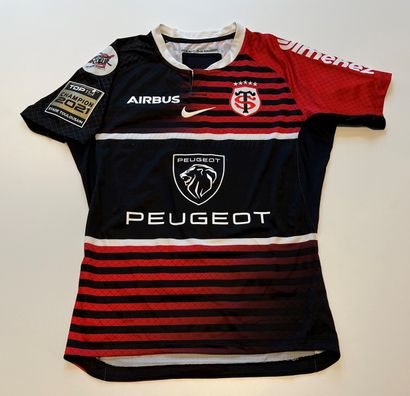 Matthis LEBEL Maillot Match Stade Toulousain Collector Boxing Day n°11